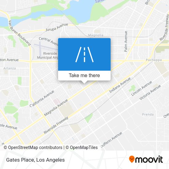 Mapa de Gates Place