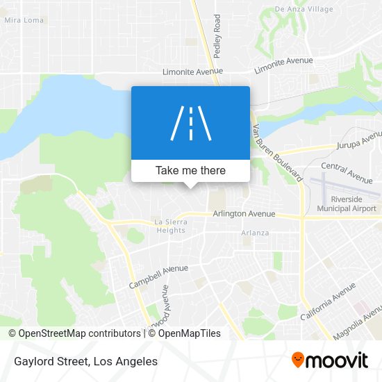 Mapa de Gaylord Street
