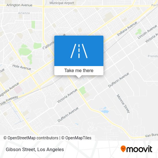 Mapa de Gibson Street