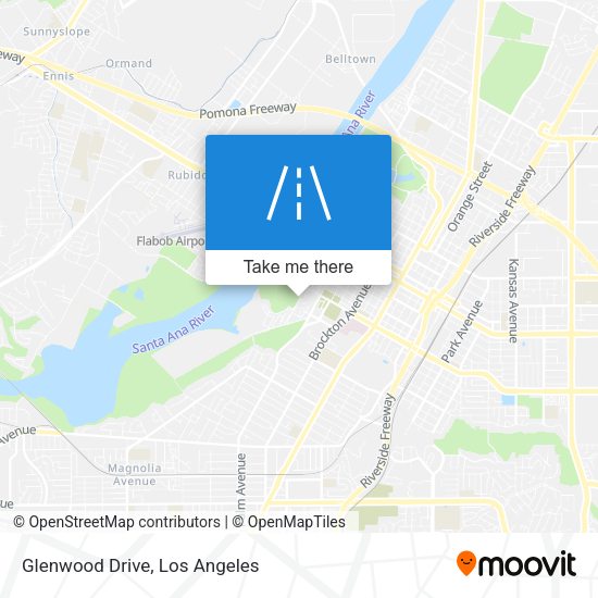 Mapa de Glenwood Drive