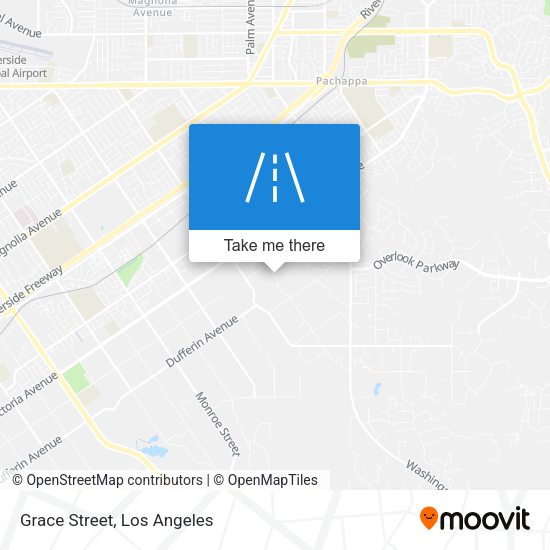 Mapa de Grace Street