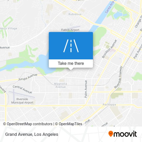 Grand Avenue map
