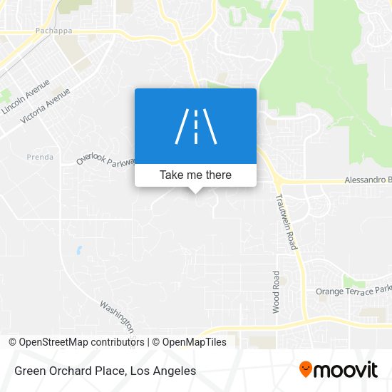 Green Orchard Place map