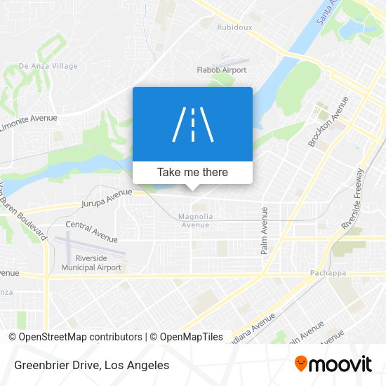 Greenbrier Drive map