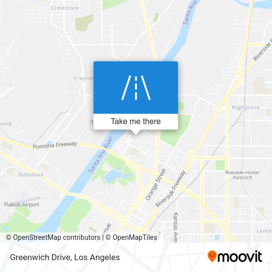 Greenwich Drive map