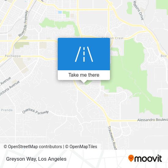 Mapa de Greyson Way