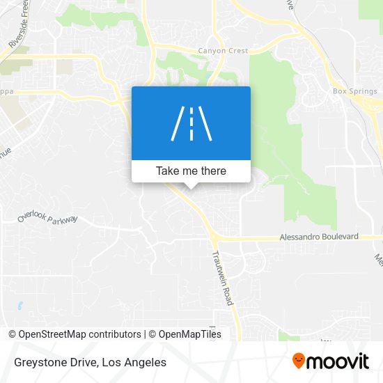 Mapa de Greystone Drive