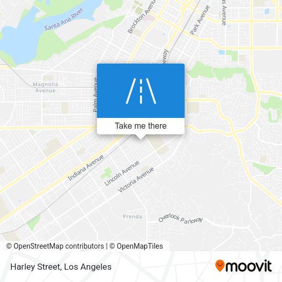 Mapa de Harley Street