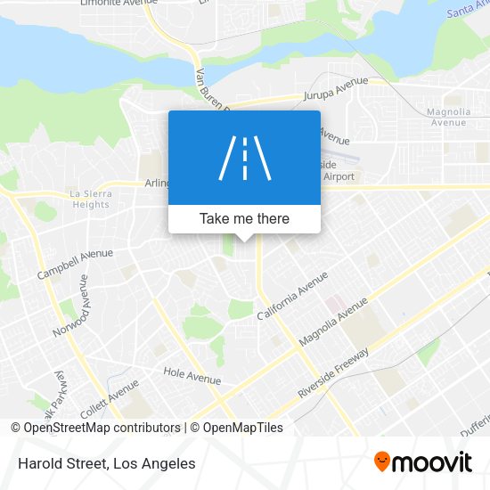 Mapa de Harold Street