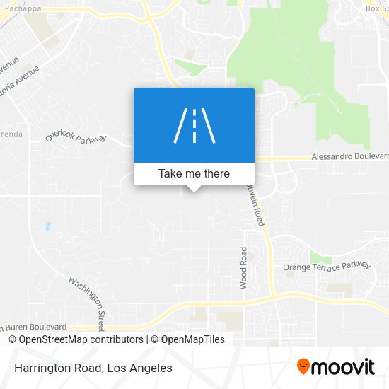 Mapa de Harrington Road