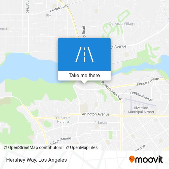 Mapa de Hershey Way