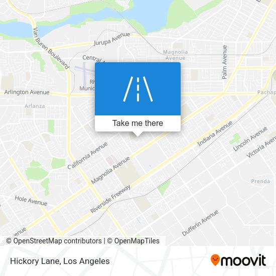Mapa de Hickory Lane
