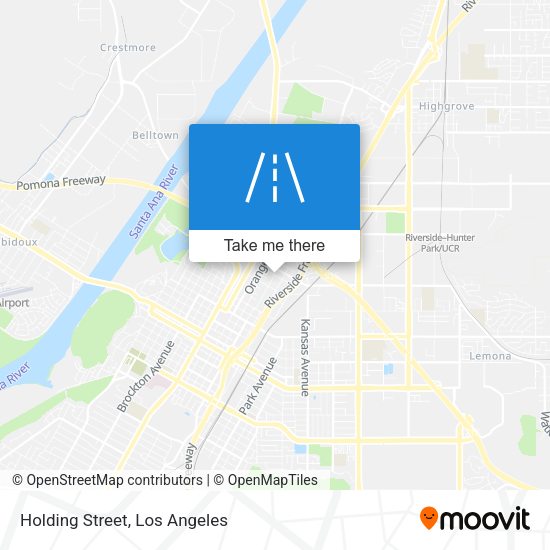 Mapa de Holding Street