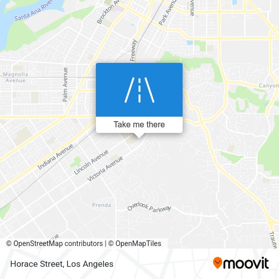 Mapa de Horace Street