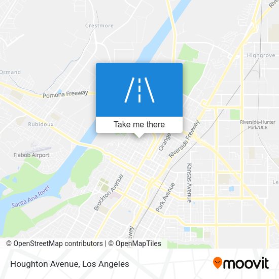Mapa de Houghton Avenue