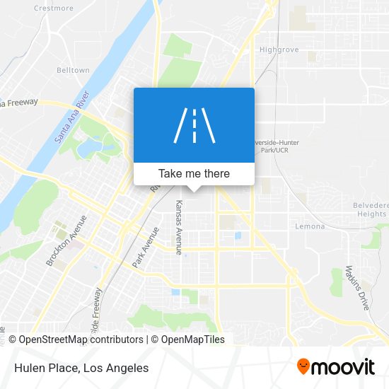 Mapa de Hulen Place