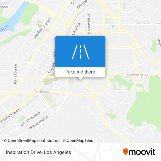 Inspiration Drive map