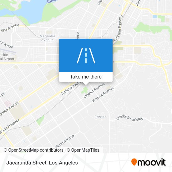 Jacaranda Street map