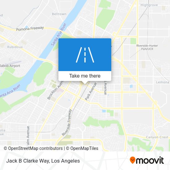 Mapa de Jack B Clarke Way
