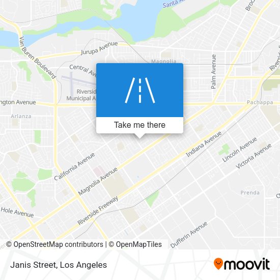 Mapa de Janis Street