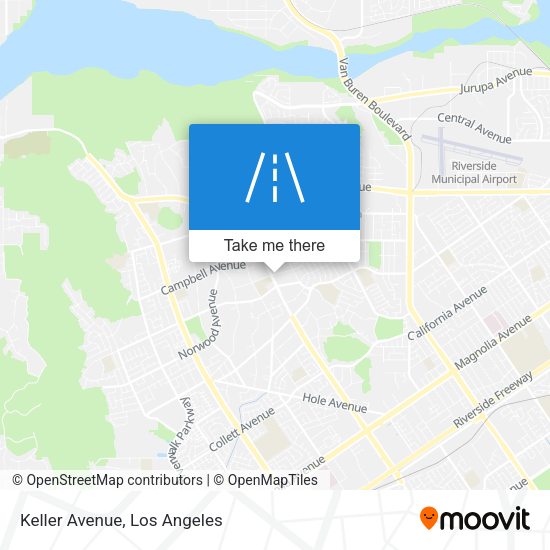 Mapa de Keller Avenue
