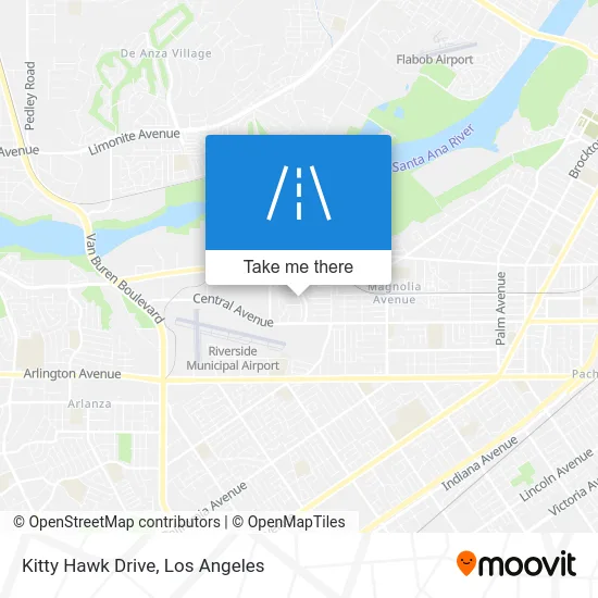 Kitty Hawk Drive map