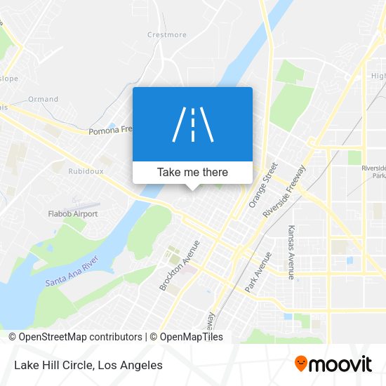 Lake Hill Circle map
