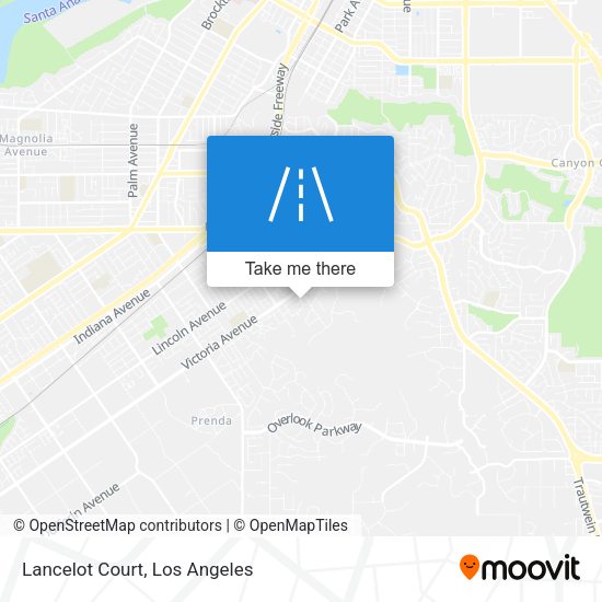 Mapa de Lancelot Court