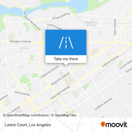 Mapa de Larkin Court