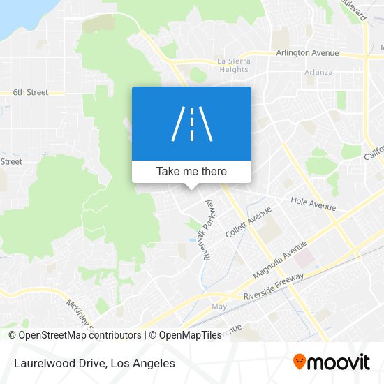 Mapa de Laurelwood Drive