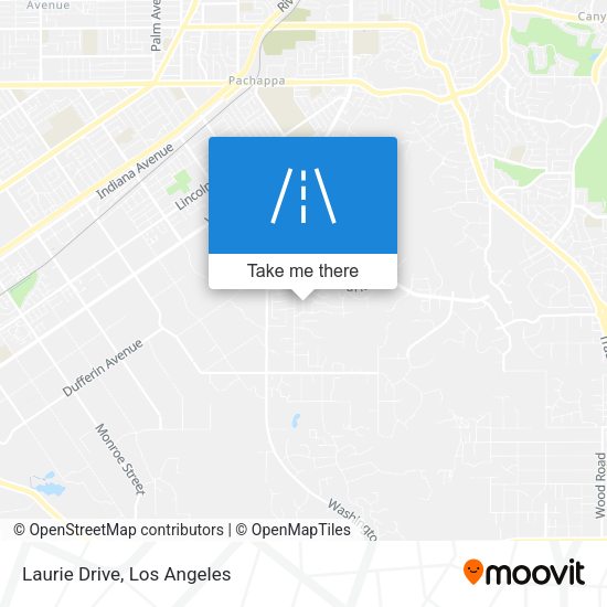 Mapa de Laurie Drive