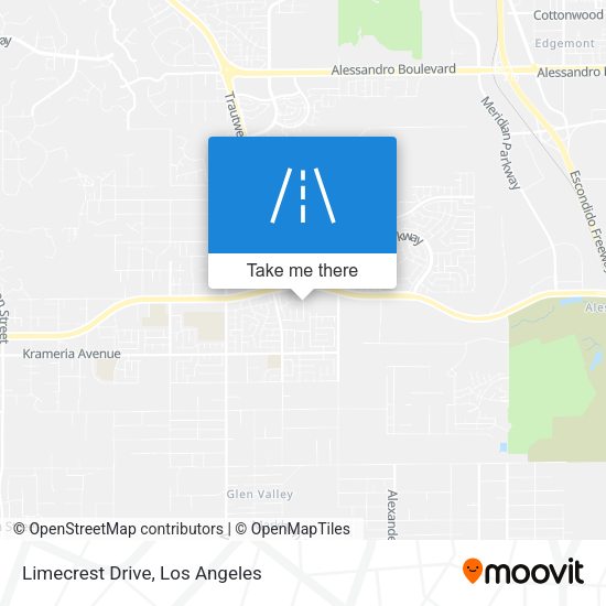 Mapa de Limecrest Drive