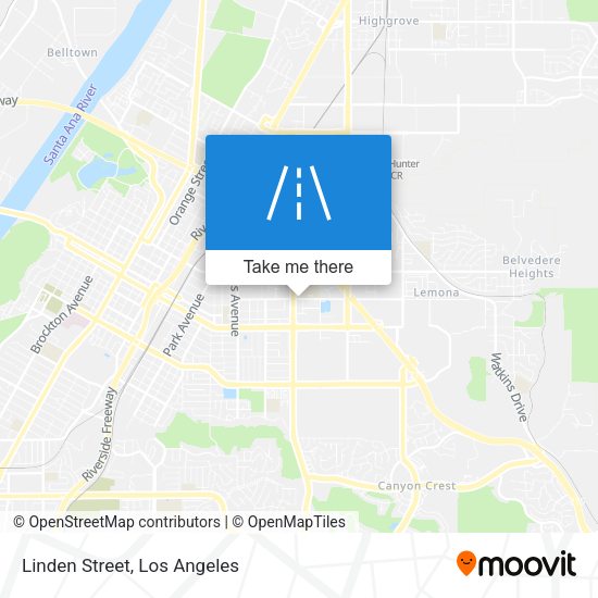 Mapa de Linden Street