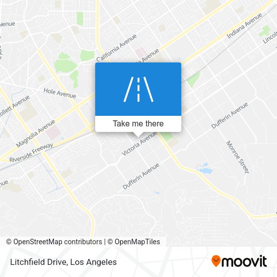 Litchfield Drive map