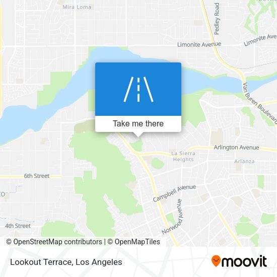 Lookout Terrace map