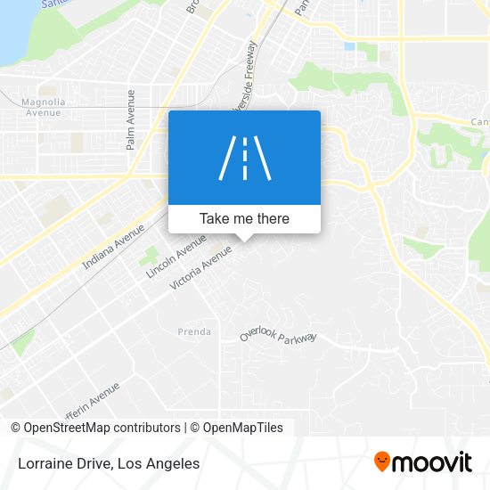 Mapa de Lorraine Drive