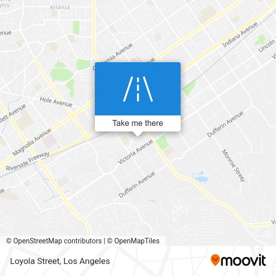 Mapa de Loyola Street