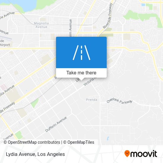 Mapa de Lydia Avenue