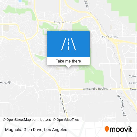 Mapa de Magnolia Glen Drive