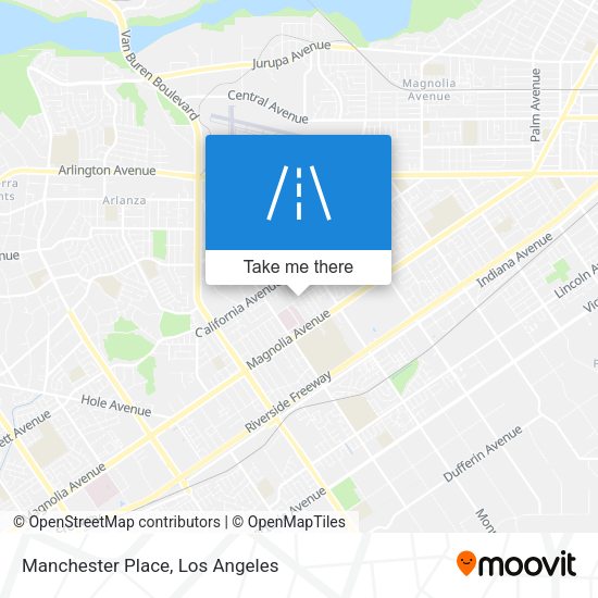 Manchester Place map