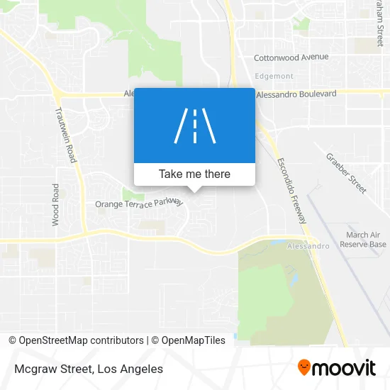 Mcgraw Street map
