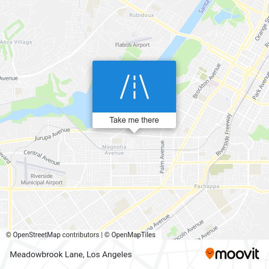 Mapa de Meadowbrook Lane