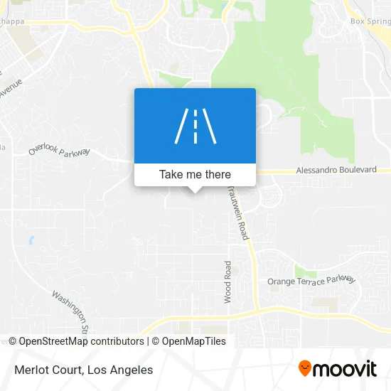 Merlot Court map