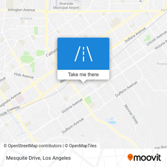 Mapa de Mesquite Drive