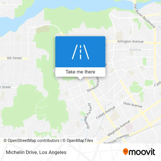 Michelin Drive map