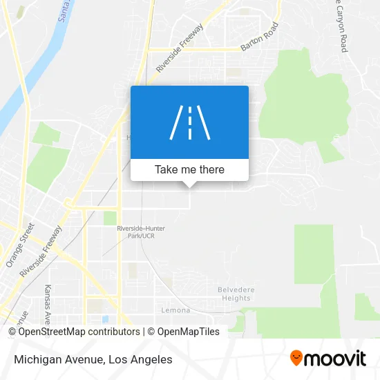 Michigan Avenue map