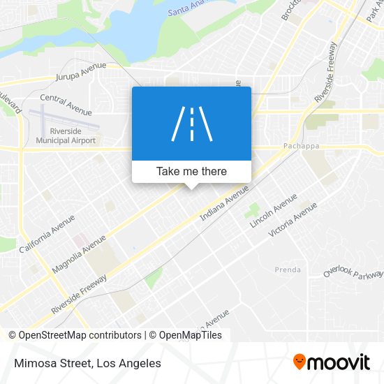 Mapa de Mimosa Street