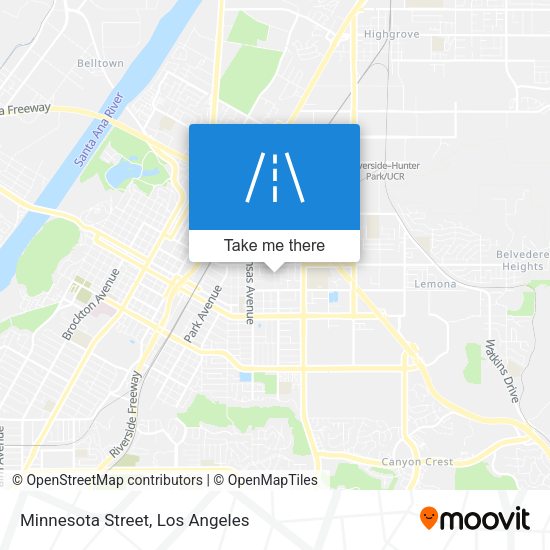 Minnesota Street map