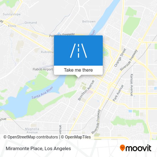 Mapa de Miramonte Place
