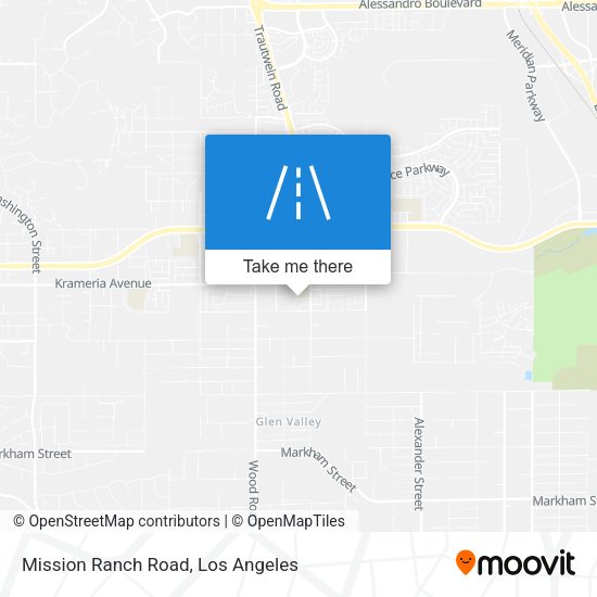 Mission Ranch Road map